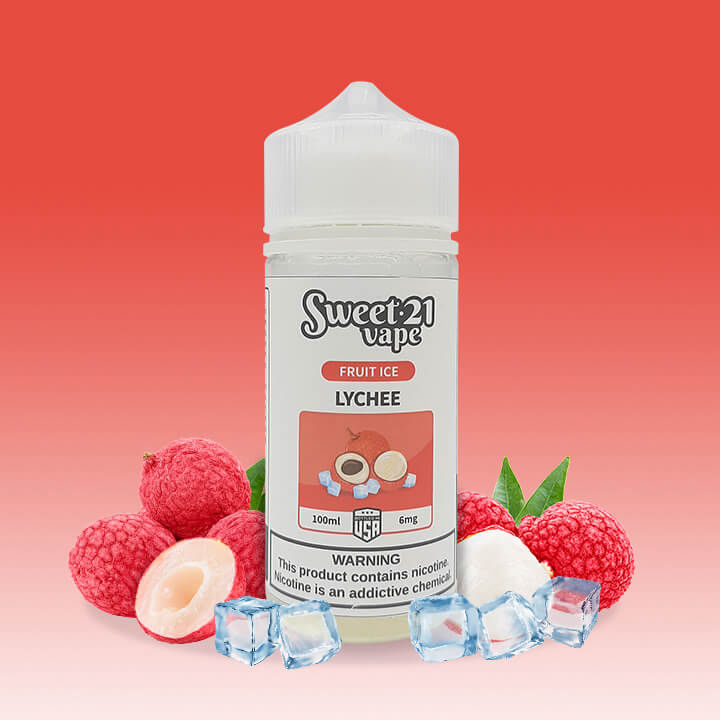 Lychee Ice Fruity 3/6mg 100ml